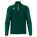 Isen Training 1/4 Zip Top BGRN/GOLD M Teknisk treningsgenser - Unisex