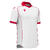 Warden Eco Match Day Shirt WHT/RED M 