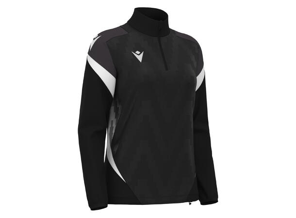 Leona Training 1/4 Zip Top W BLK/WHT 3XS Teknisk treningsgenser til dame 